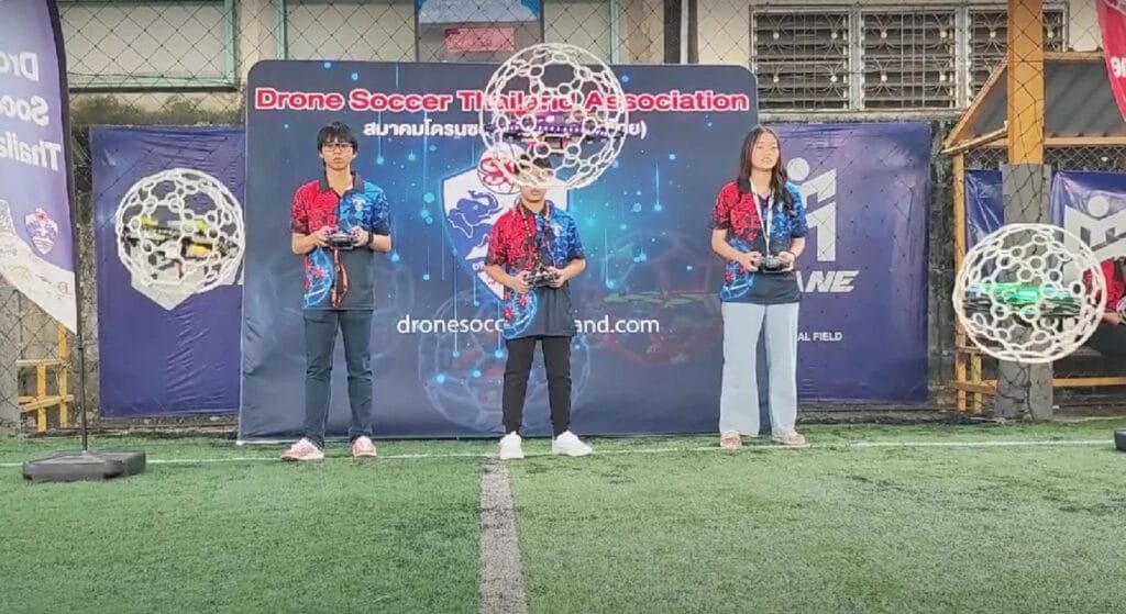 แนะแนวการฝึกซ้อมและทดลองบินเพื่อเตรียมตัวแข่งขันในโครงการ ” Drone Soccer World Cup 2024