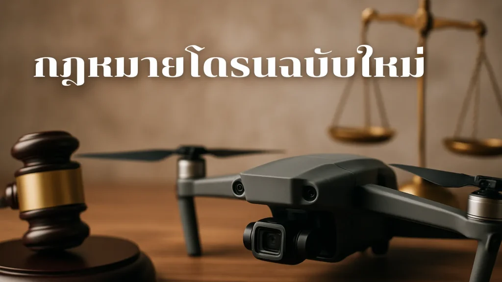กฎหมายโดรนฉบับใหม่