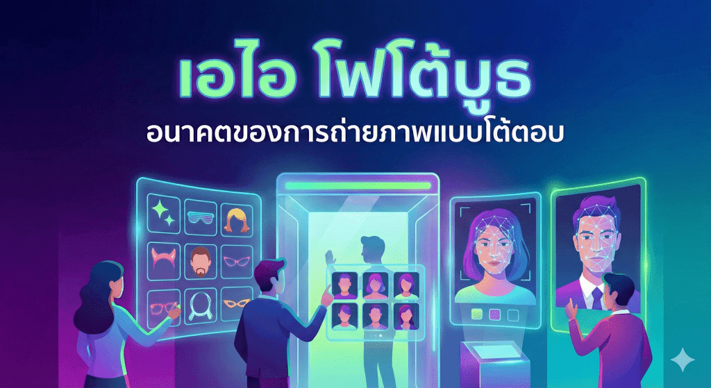 Beyond Imagination: ขับเคลื่อนอนาคต AI Photobooth ด้วยขุมพลัง NVIDIA DGX Spark