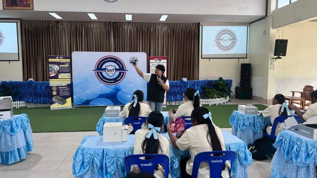 อบรม Drone Soccer ที่โรงเรียนสตรีระนอง 16-17 ธันวาคม 2025
