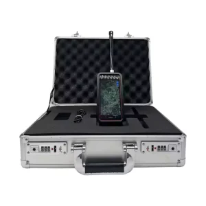 เครื่องตรวจจับโดรนพกพา 300MHz