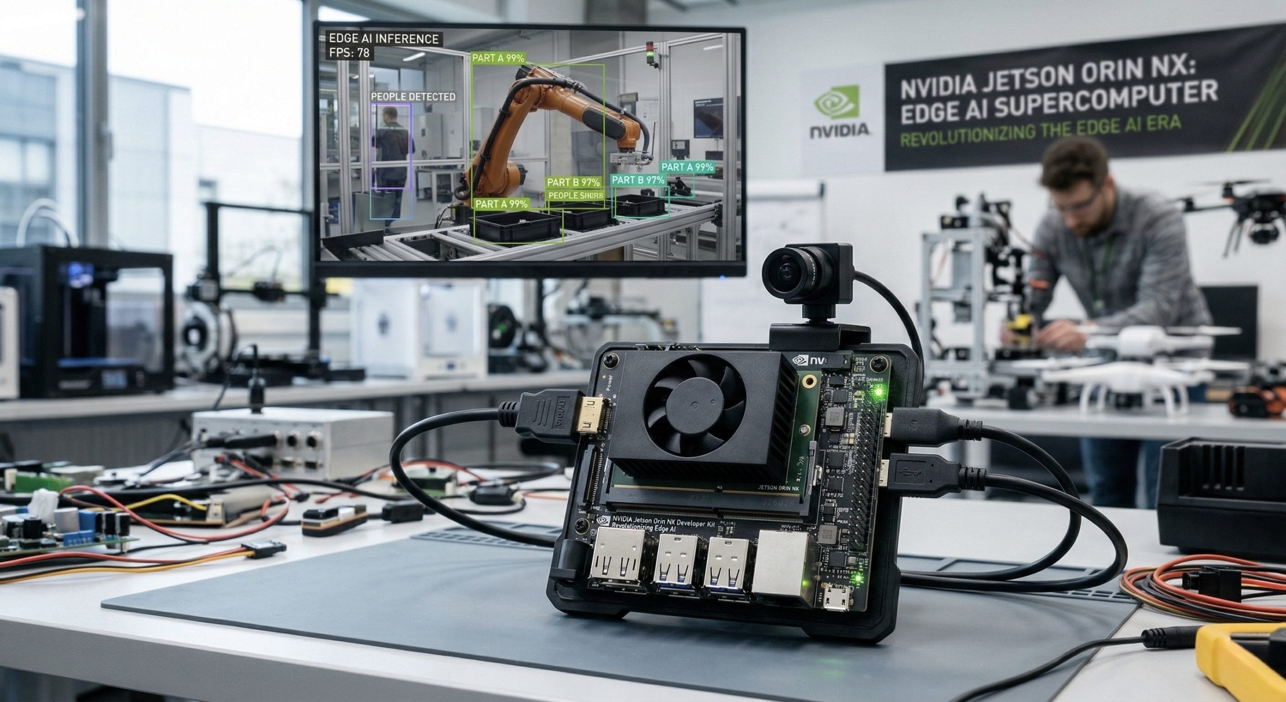 เจาะลึก NVIDIA Jetson Orin NX: ปฏิวัติวงการ Edge AI ด้วยขุมพลังระดับ ...