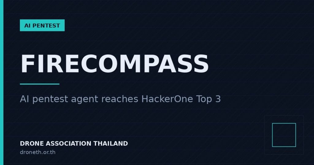ภาพปกบทความ: FireCompass AI Pentest Agent ติด Top 3 บน HackerOne จริงแค่ไหน: วิเคราะห์ผลและข้อจำกัด