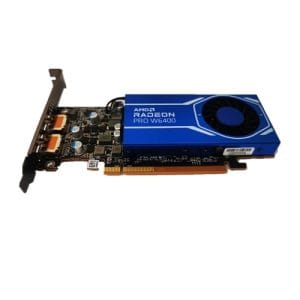 Dell AMD Radeon Pro W6400, 4GB GDDR6, full height, PCIe 4.0×4, 2 DP Graphics Card