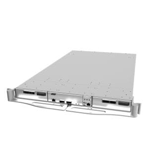 Supermicro 1U NVIDIA Vera Rubin NVL4 system with 4-port 800G ConnectX-9, 2-port 400G BlueField-4 and 2 E1.S drives (ARS-123GL-NRB-ALC)