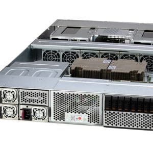 Supermicro DP NVIDIA Grace Superchip system with up to 2 L40S or 2 single non-bridged NVIDIA H100 NVL (ARS-221GL-NR)