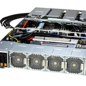 Supermicro DP Intel 2U liquid-cooled system with NVIDIA HGX H100 4-GPU or H200 4-GPU (SYS-221GE-TNHT-LCC)