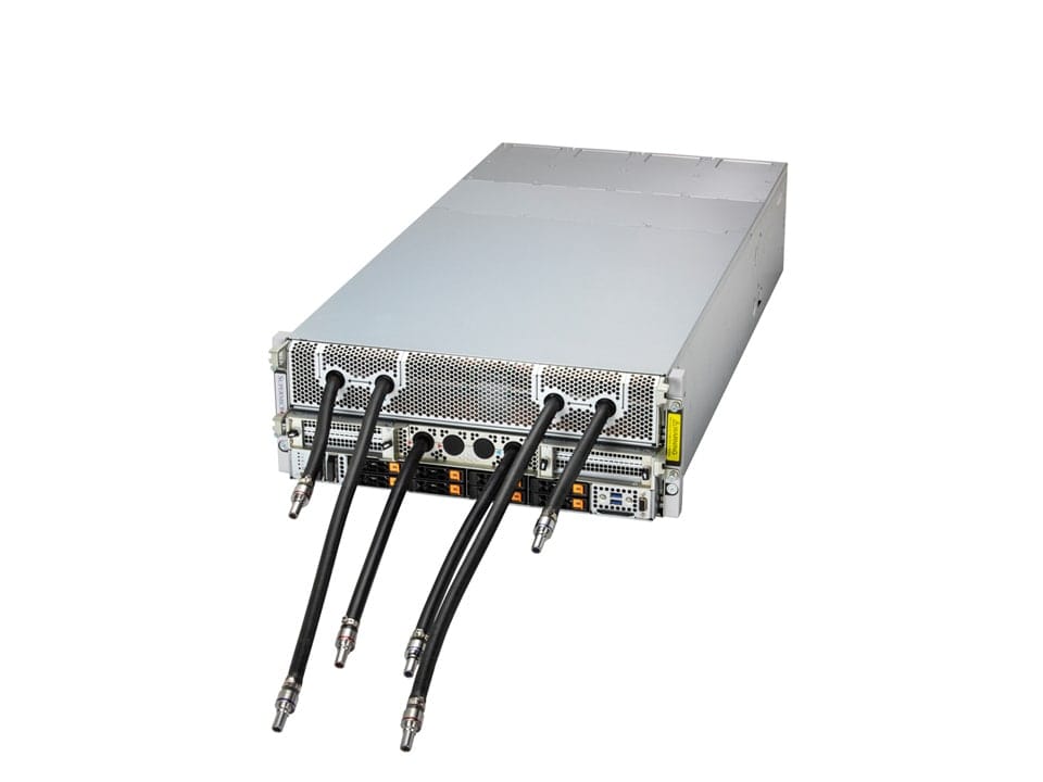 Supermicro DP Intel 4U Liquid-Cooled System with NVIDIA HGX B200 8-GPU (SYS-421GE-NBRT-LCC)