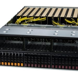 Supermicro DP Intel 4U Dual-Root PCIe GPU System with up to 10 GPUs (SYS-421GE-TNRT)