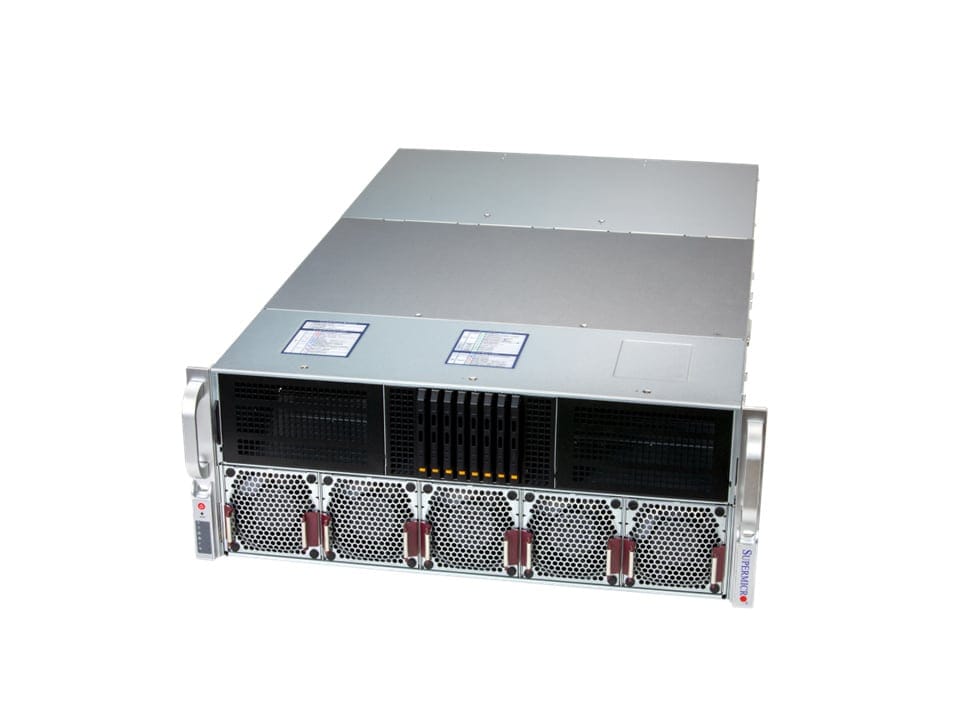 Supermicro DP Intel 4U Dual-Root PCIe GPU System with up to 8 GPUs (SYS-422GB-NRT)