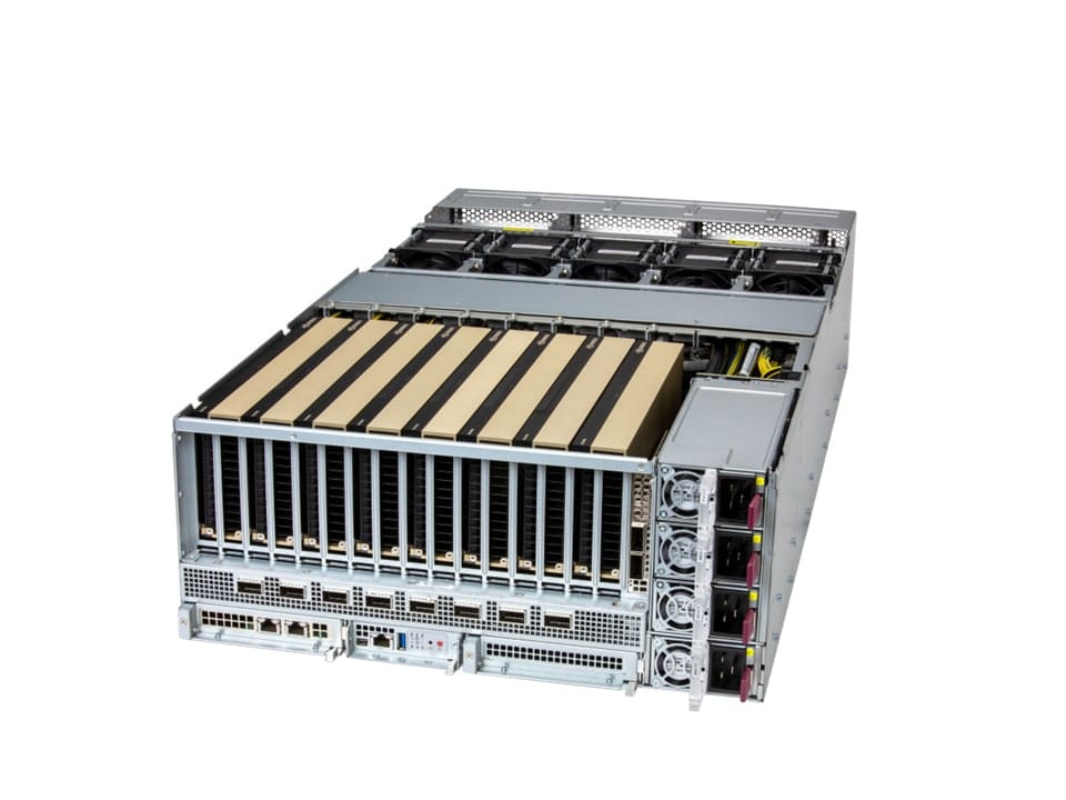 Supermicro DP Intel 4U Dual-Root PCIe GPU System with up to 8 GPUs (SYS-422GL-FNR2)