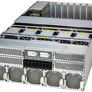 Supermicro DP Intel 4U MGX Dual-Root PCIe GPU System with up to 8 600W GPUs (SYS-422GL-NR)