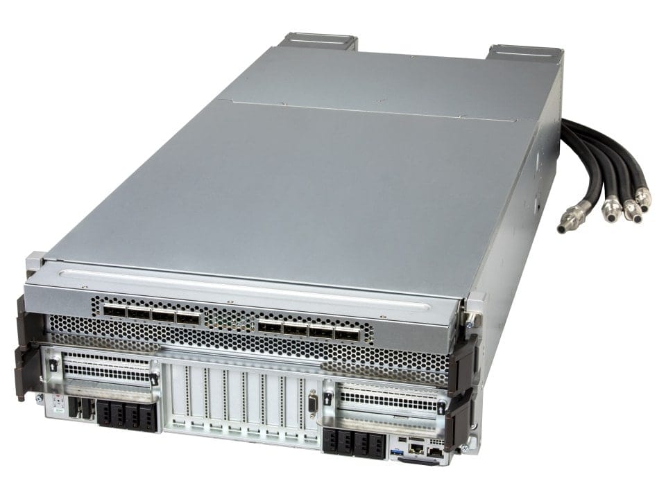 Supermicro DP Intel 4U Liquid-Cooled System with NVIDIA HGX B300 8-GPU (SYS-422GS-NB3RT-ALC)