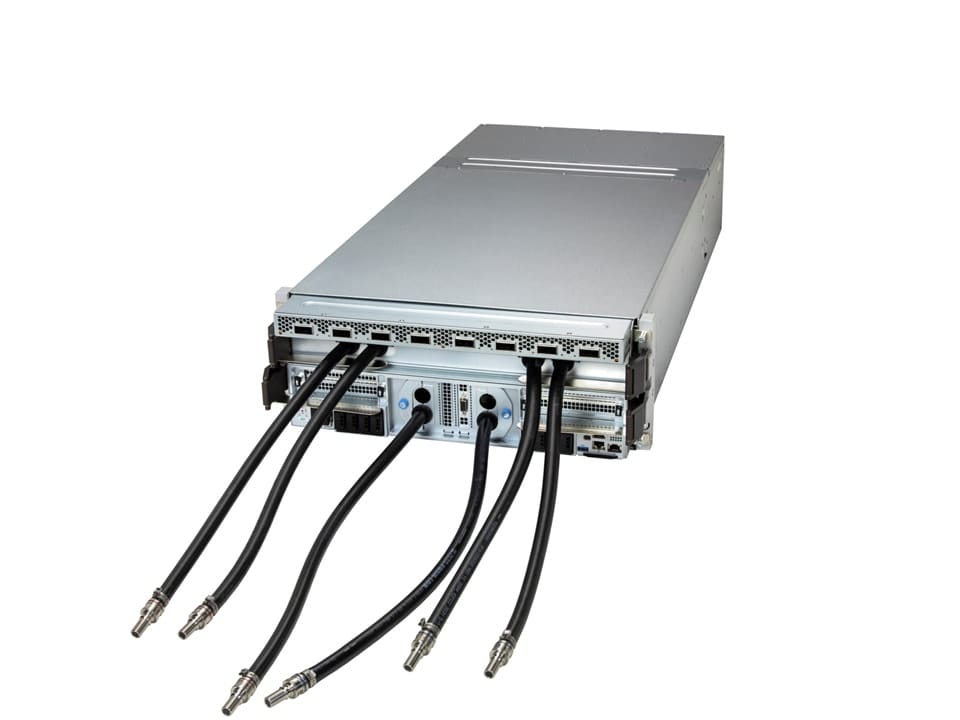 Supermicro DP Intel 4U Liquid-Cooled System with up to 8 GPUs (SYS-422GS-NB3RT-LCC)