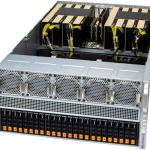 Supermicro DP Intel 5U Dual-Root PCIe GPU System with up to 10 GPUs and extended thermal capacity (SYS-522GA-NRT)
