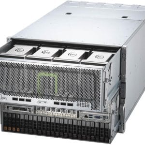 Supermicro 8U AI training platform with 8 Gaudi2 accelerators (SYS-820GH-TNR2)