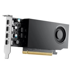 Dell NVIDIA RTX A1000, 8 GB GDDR6, half height, PCIe 4.0×8, 4 mDP Graphics Card