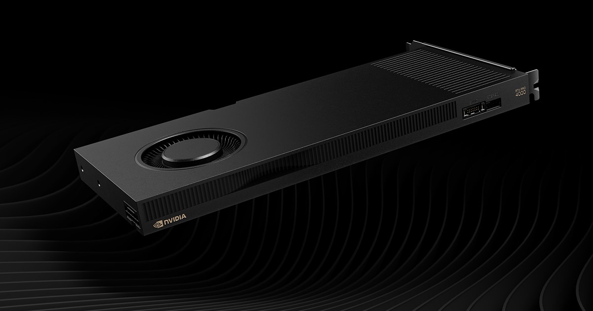 NVIDIA RTX PRO 4000 Blackwell Generation