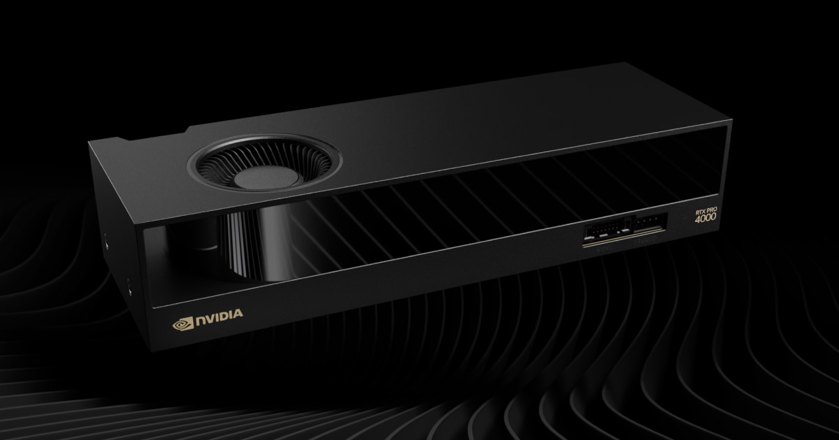NVIDIA RTX PRO 4000 Blackwell SFF Edition