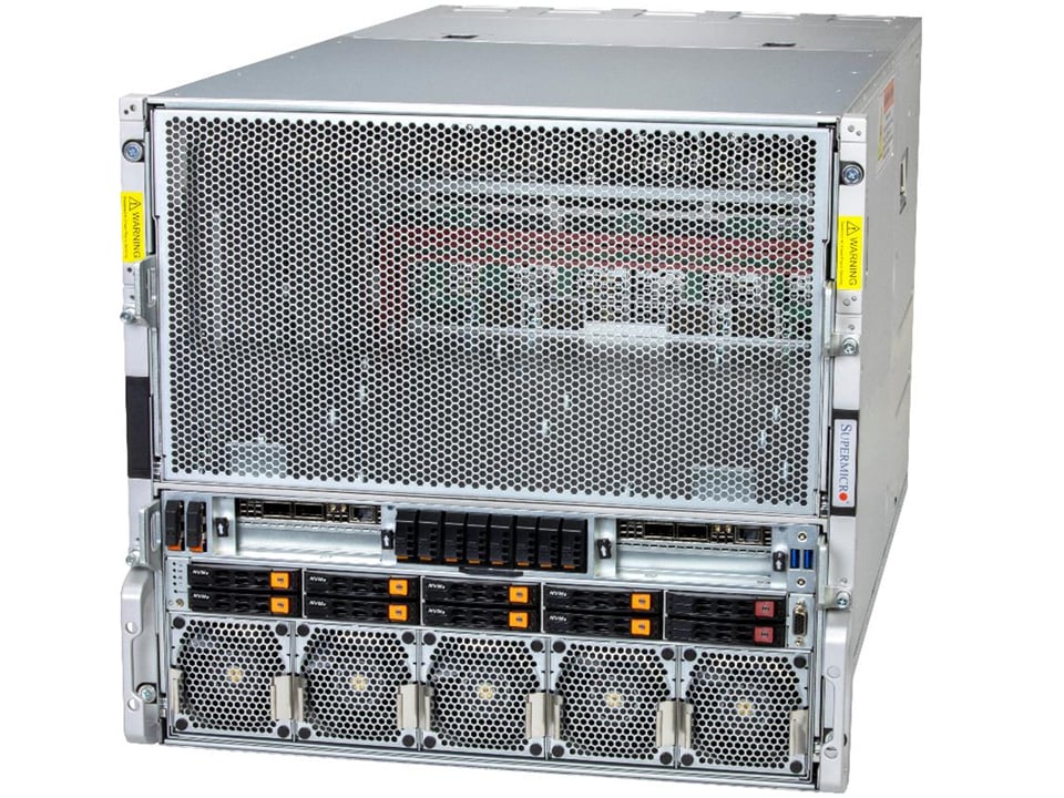 Supermicro DP AMD 10U System with NVIDIA HGX B200 8-GPU (AS -A126GS-TNBR)