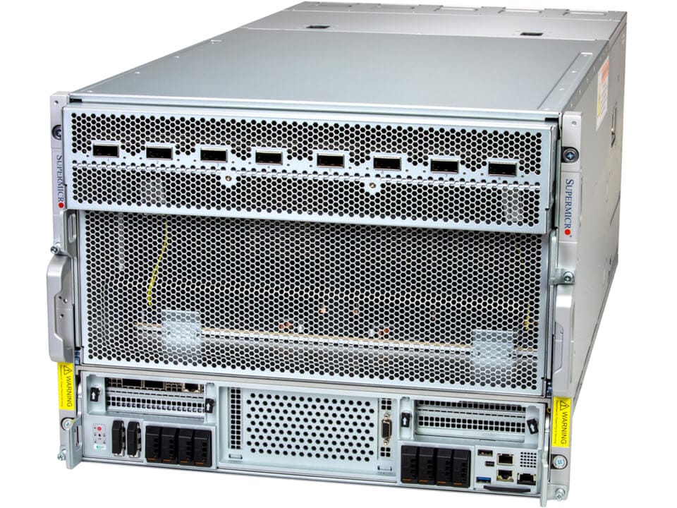 Supermicro DP AMD 8U System with NVIDIA HGX B300 8-GPU (Gold Series AS -8126GS-NB3RT)