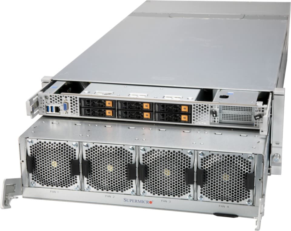 Supermicro DP AMD System with NVIDIA HGX A100 8-GPU (AS -4124GO-NART)
